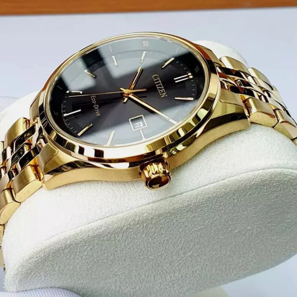 Citizen Gold Men's Black Dial 41mm Watch